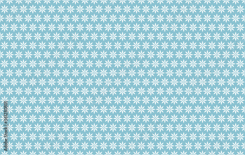 White stripes pattern with blue Background 
