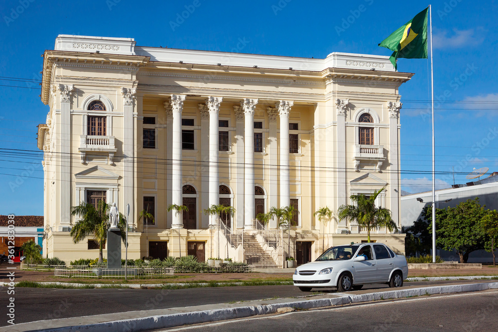 Maceio, Brazil, architecture.
 Beautiful buildings in the colonial style are often found in the city.
