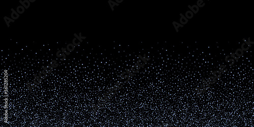 Rainbow, iridescent rectangle, shiny confetti.