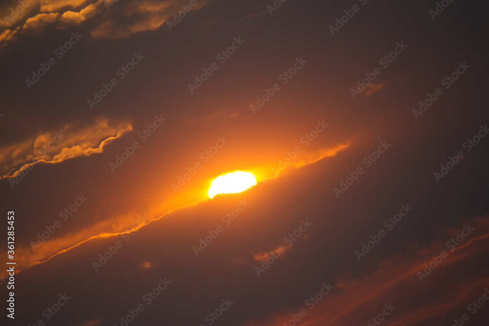 Beautiful cloudscape background