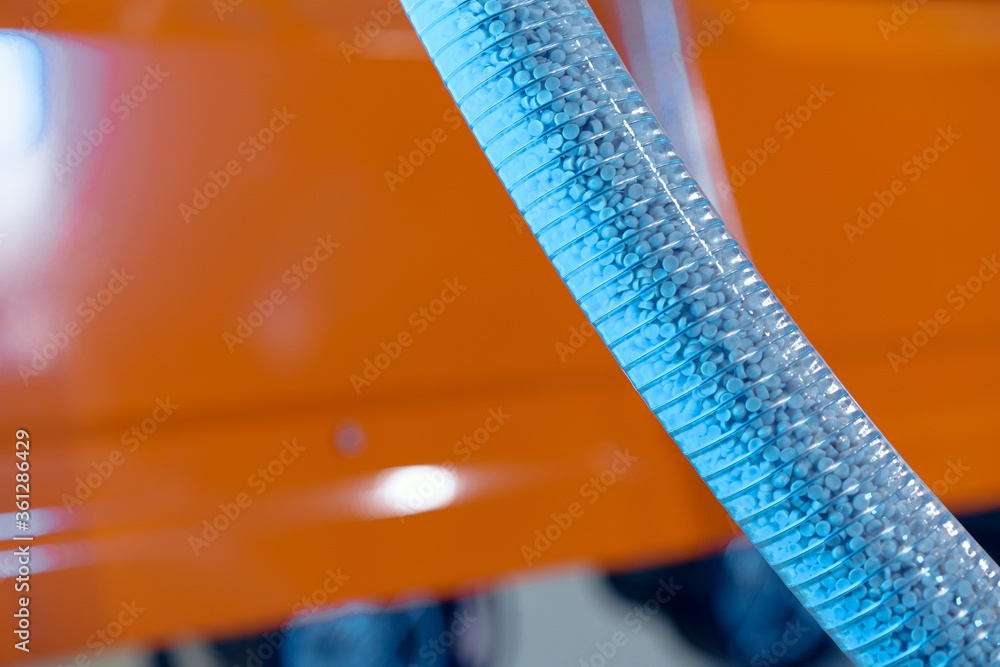 White Plastic Polymer Granules for cable production White Plastic Polymer Granules for cable production