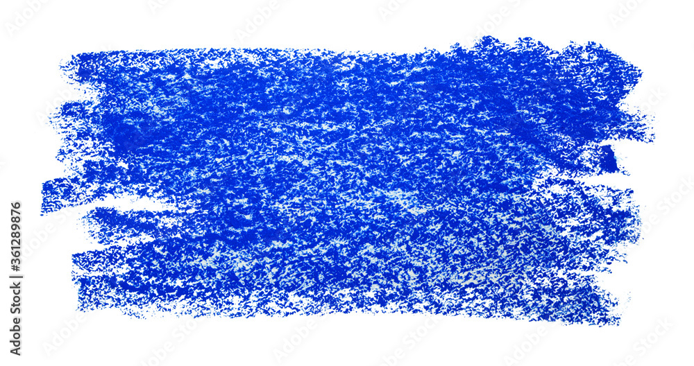 Rectangle filled with blue crayons with a pastel texture dry. Line strokes on a white background MOCKUP Rectangle filled with blue crayons with a pastel texture dry. Line strokes on a white background MOCKUP