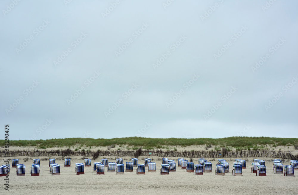 Fototapeta premium Strandkörbe