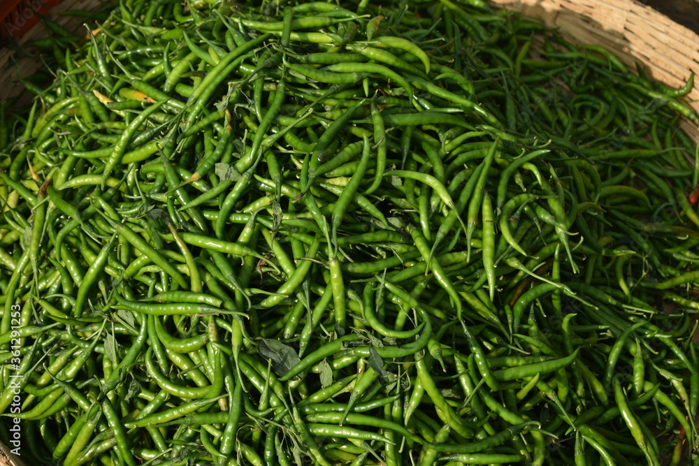 Vegetables for sale at India.