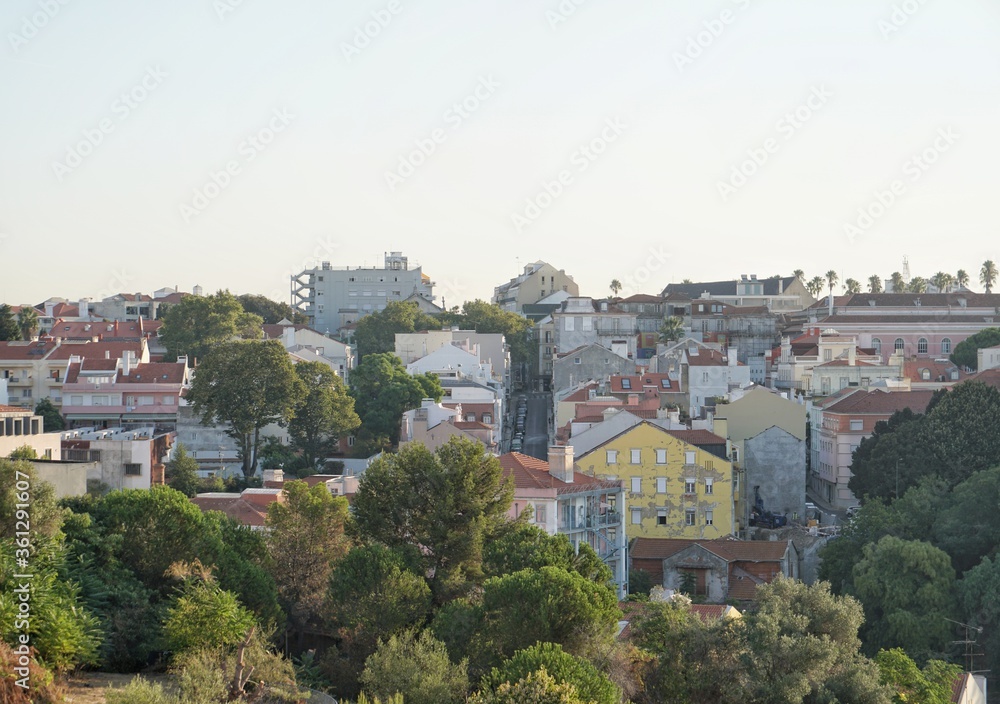 Lisbon Hill houses