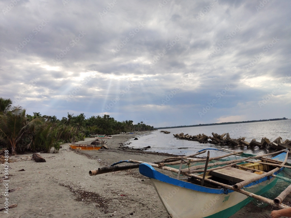Obraz premium sky above the sea