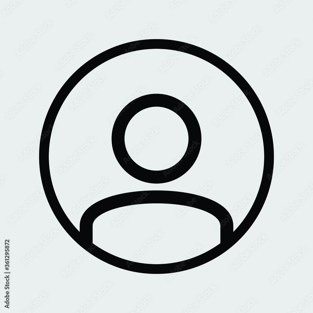 user icon isolated vector illustration user icon isolated vector illustration