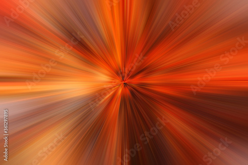 Abstract colourful red illustration with a twirl effect