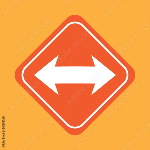 Free Download Double headed arrow sign - GFXLoad