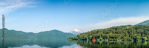 Lake Ashi and Mount Fuji