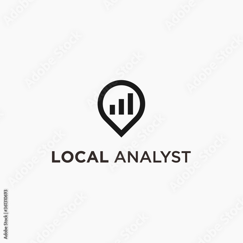 local analyst logo. local logo