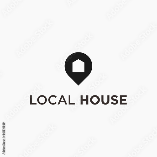 local house logo. local logo