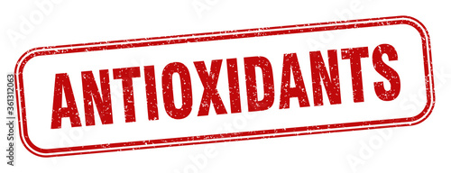 antioxidants stamp. antioxidants square grunge sign. label