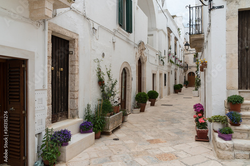 Italy Puglia Locorotondo town