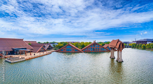 Photography Guangfulin site scenic spot, Shanghai, China