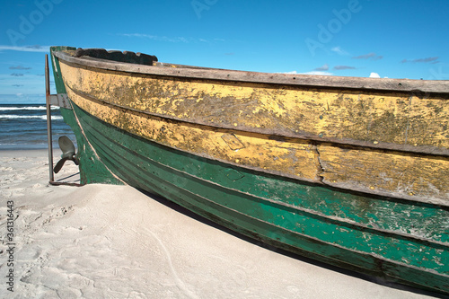 Debki, beach in poland photo