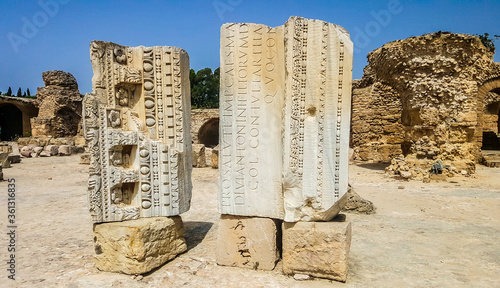 Photos View of the Tunis from the ruins of Carthage. Tunisia