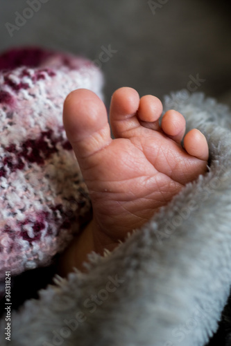 Baby Feet Fuß Neugeboren