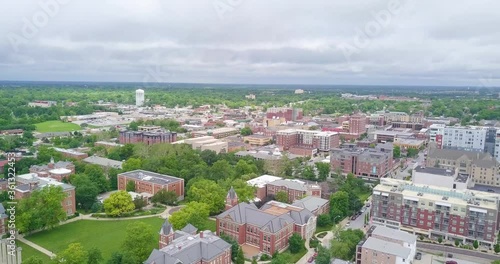 Slow Drone Flight over Columbia Missouri