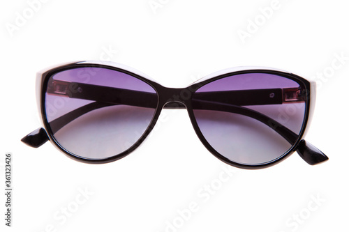 Women's black sunglasses
