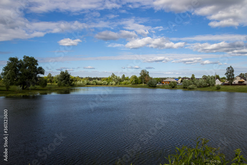 photo of a small lake