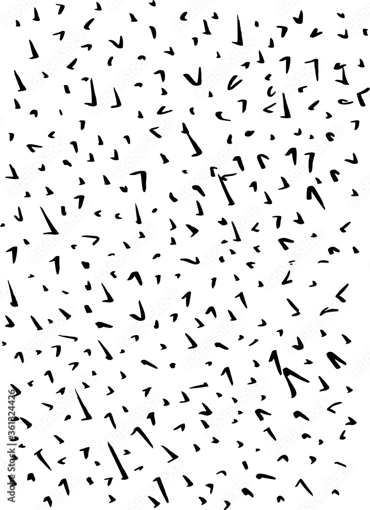 Black & white abstract texture, short lines, line art, hand drawn Black & white abstract texture, short lines, line art, hand drawn