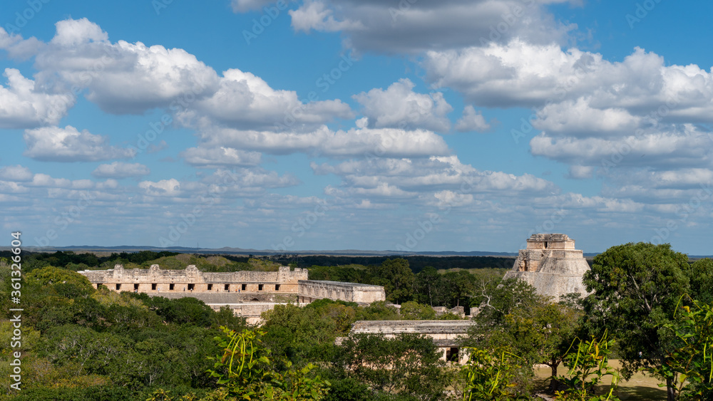 The ancient Mayan site of Axumal