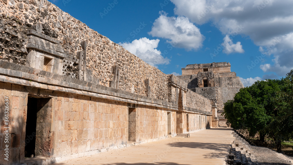 Fototapeta premium The ancient Mayan site of Axumal