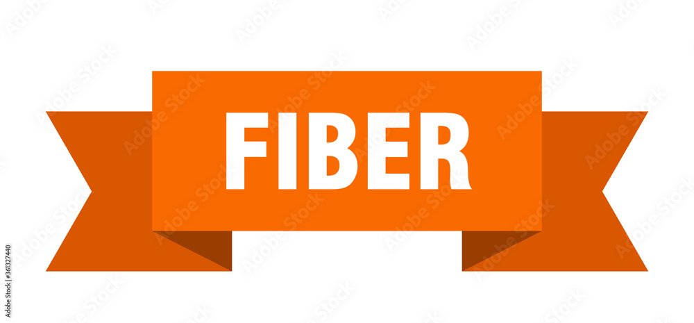 fiber ribbon. fiber isolated band sign. fiber banner fiber ribbon. fiber isolated band sign. fiber banner