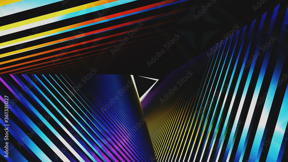 Beautiful geometric abstract background with color accents. Beautiful geometric abstract background with color accents.