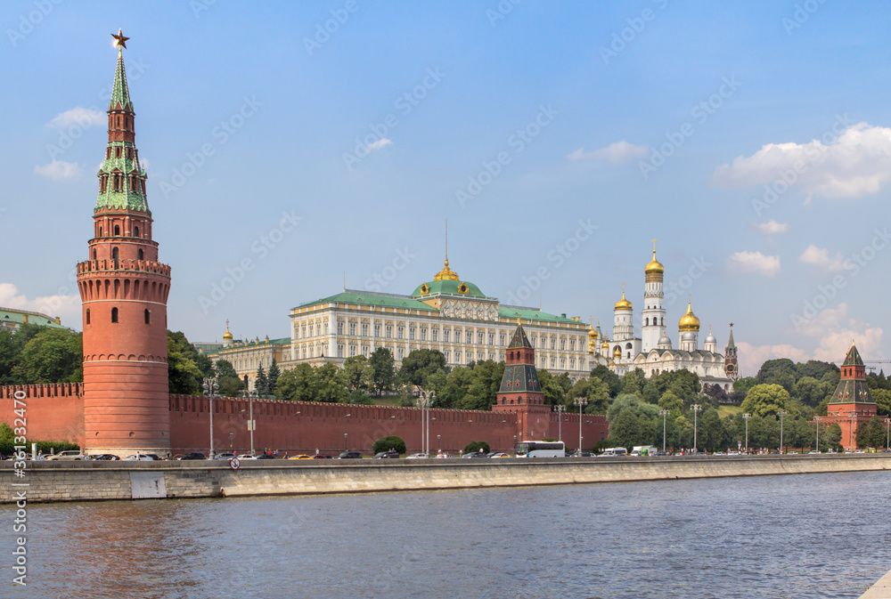 Panorama of the Moscow Kremlin