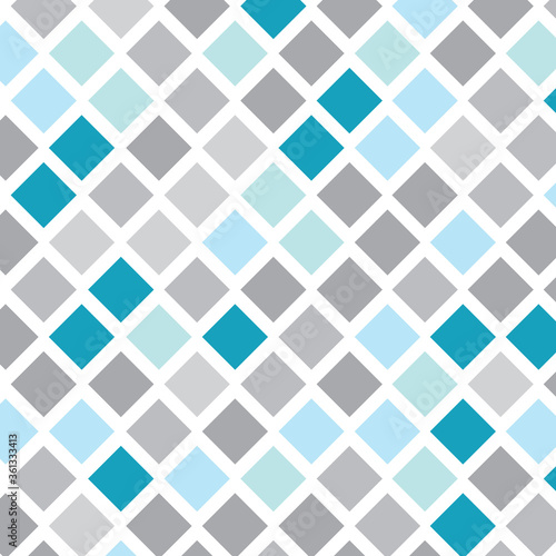 unequal mosaic squares pattern- vector illustration