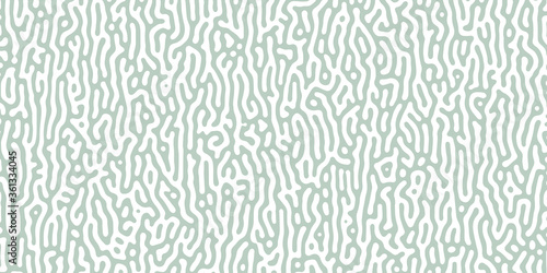Reaction diffusion background. Turing generative design. Organic line art wallpaper. Minimal style.