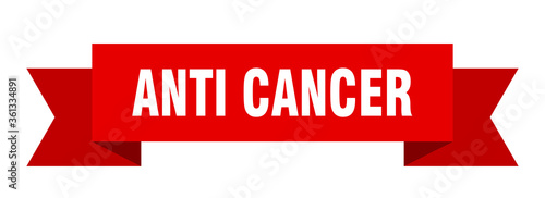 anti cancer ribbon. anti cancer isolated band sign. anti cancer banner photo