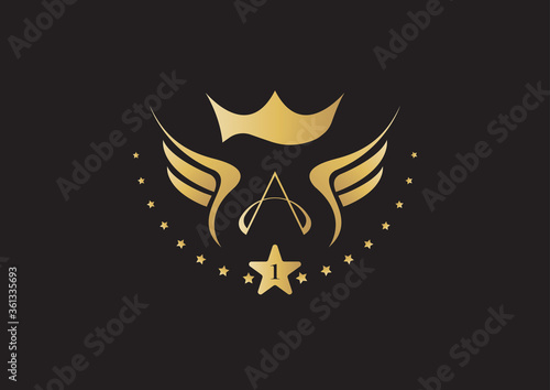 star, gold, Christmas, symbol, flag, illustration, Business, yellow, icon, abstract, shape, stars, white, sign, decoration, 3d, banner, Number 1, card, celebration, golden, design, shiny, Crown, 