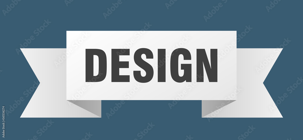design ribbon. design isolated band sign. design banner design ribbon. design isolated band sign. design banner