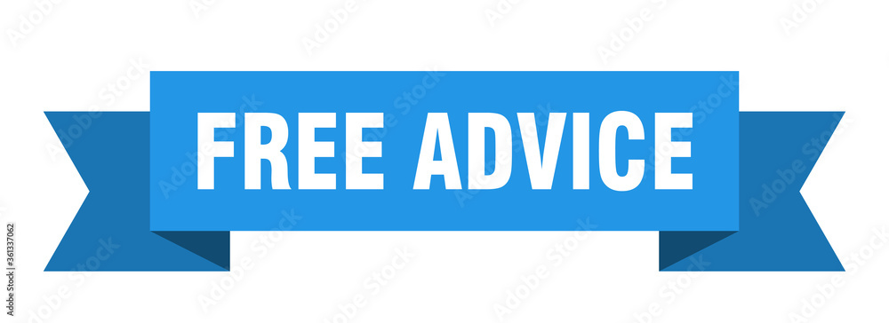 free advice ribbon. free advice isolated band sign. free advice banner free advice ribbon. free advice isolated band sign. free advice banner