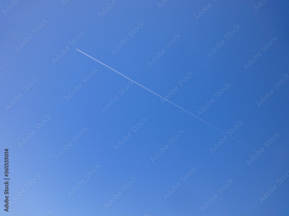 飛行機雲(スペイン) 飛行機雲(スペイン)