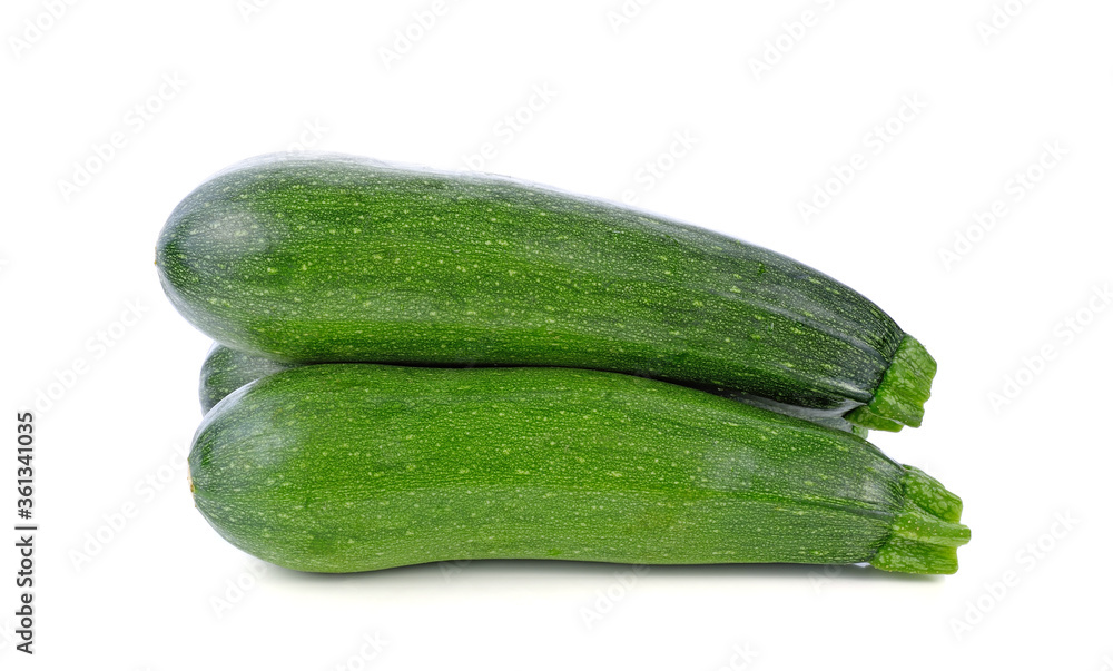Zucchini cucumber isolated on white background Zucchini cucumber isolated on white background