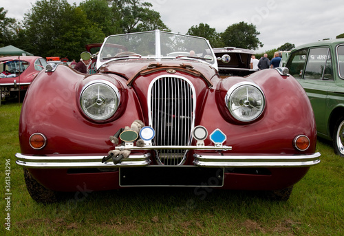 Classic Jaguar Sports car