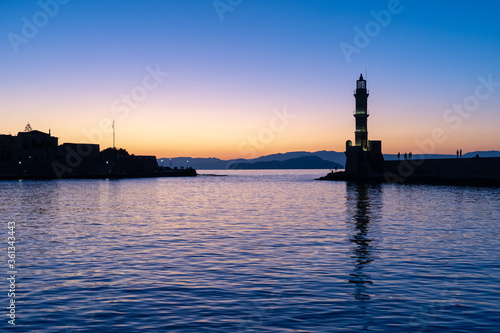 Egyptian lighthouse in Chania, Crete