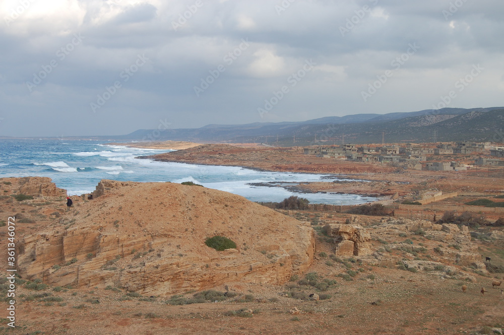 Ancient ruins of Cyrene, Libya