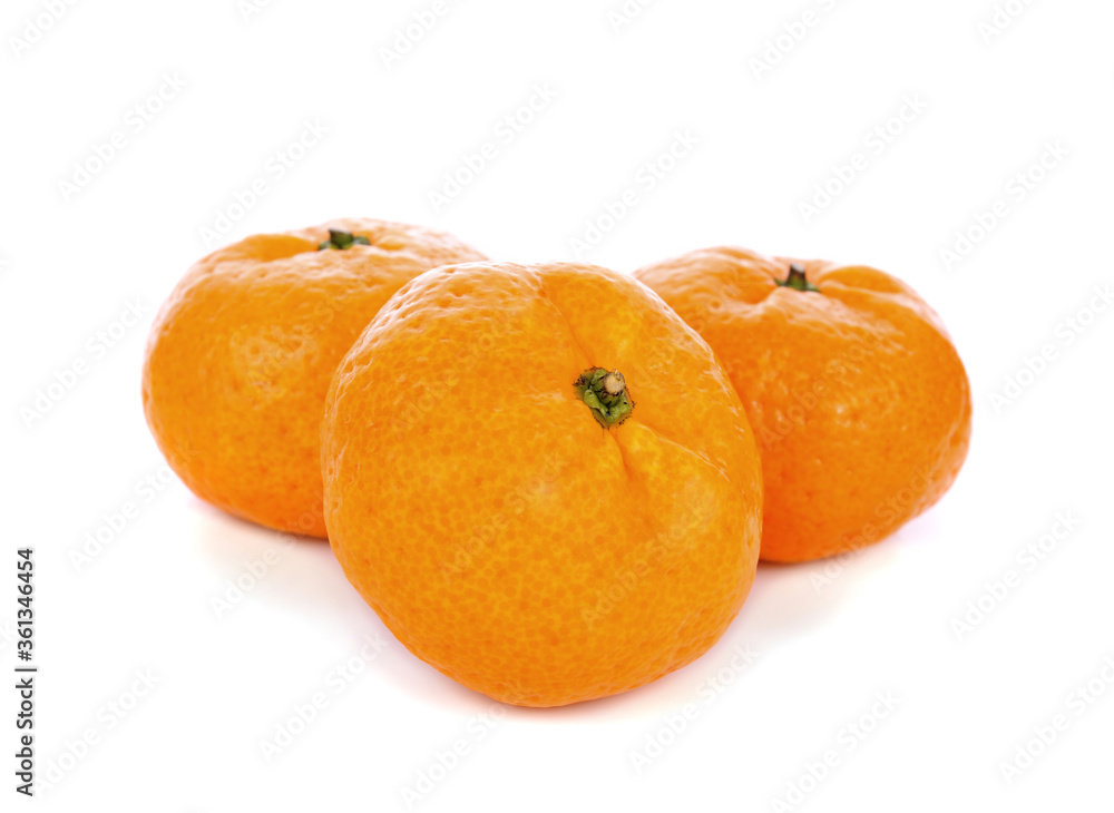 Orange fruit isolated on white background Orange fruit isolated on white background