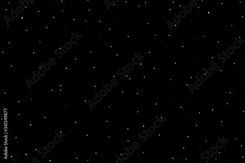 Starry night sky background.