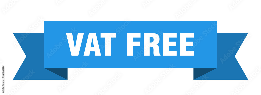 vat free ribbon. vat free isolated band sign. vat free banner vat free ribbon. vat free isolated band sign. vat free banner