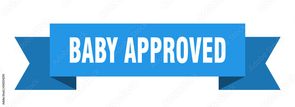baby approved ribbon. baby approved isolated band sign. baby approved banner baby approved ribbon. baby approved isolated band sign. baby approved banner
