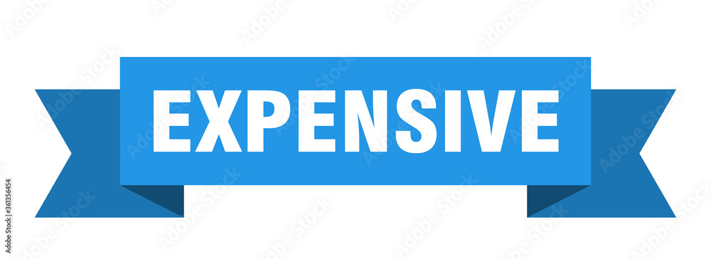 expensive ribbon. expensive isolated band sign. expensive banner expensive ribbon. expensive isolated band sign. expensive banner