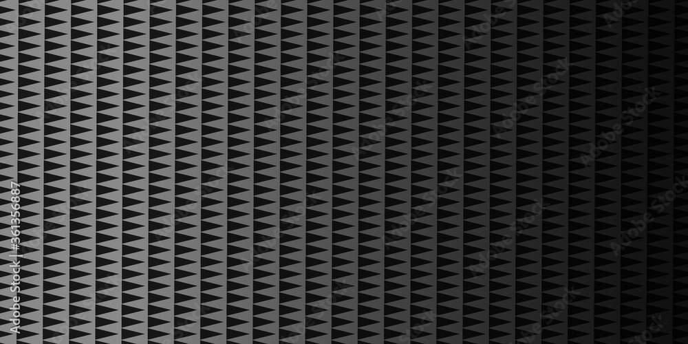 Dark black Geometric grid background wallpaper. Modern dark abstract texture