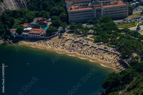 Red Beach  Urca  Rio de Janeiro  Brazil