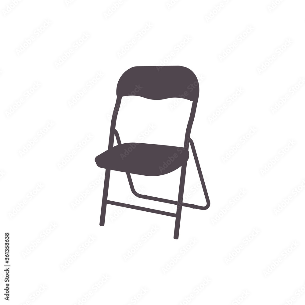 Chair icon. Folding chair vector illustration. Eps 10. Chair icon. Folding chair vector illustration. Eps 10.